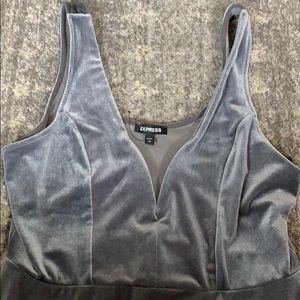 Velvet dress EXPRESS